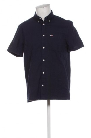 Мъжка риза Tommy Jeans, Размер M, Цвят Син, Цена 57,77 €, #134830374