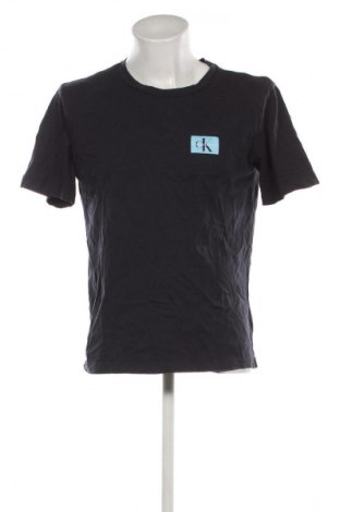 Męski T-shirt Calvin Klein Jeans, Rozmiar M, Kolor Niebieski, Cena 91,99 zł