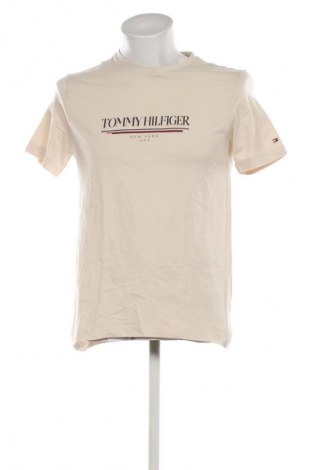 Tricou de bărbați Tommy Hilfiger, Mărime S, Culoare Bej, Preț 75,99 Lei
