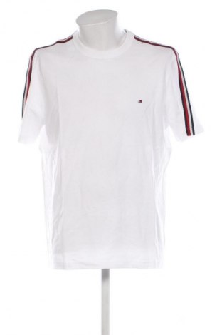 Tricou de bărbați Tommy Hilfiger, Mărime XL, Culoare Alb, Preț 113,99 Lei