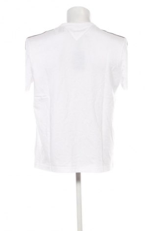 Męski T-shirt Tommy Hilfiger, Rozmiar L, Kolor Biały, Cena 95,99 zł