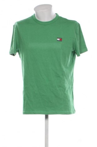Herren Shirt Tommy Jeans, Größe L, Farbe Grün, Preis 45,99 €