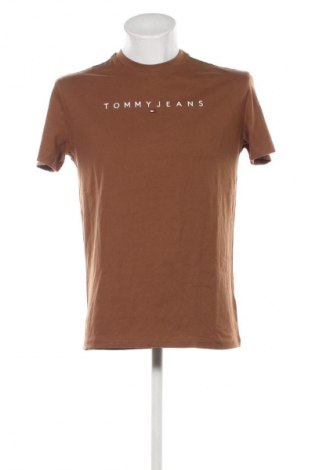 Tricou de bărbați Tommy Jeans, Mărime S, Culoare Maro, Preț 186,99 Lei