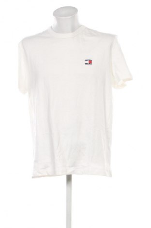 Мъжка тениска Tommy Jeans, Размер XL, Цвят Бял, Цена 21,98 €