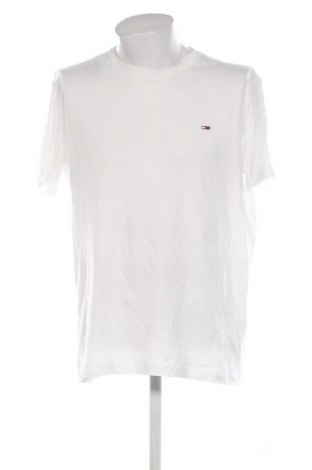 Tricou de bărbați Tommy Jeans, Mărime XXL, Culoare Alb, Preț 259,99 Lei
