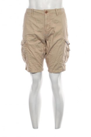 Ανδρικό κοντό παντελόνι Quiksilver, Μέγεθος M, Χρώμα  Μπέζ, Τιμή 16,99 €