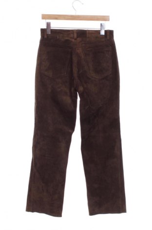 Pánské kožené kalhoty  Unbranded, Velikost S, Barva Hnědá, Cena  205,00 Kč