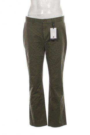 Pantaloni de bărbați Tommy Hilfiger, Mărime L, Culoare Verde, Preț 222,99 Lei