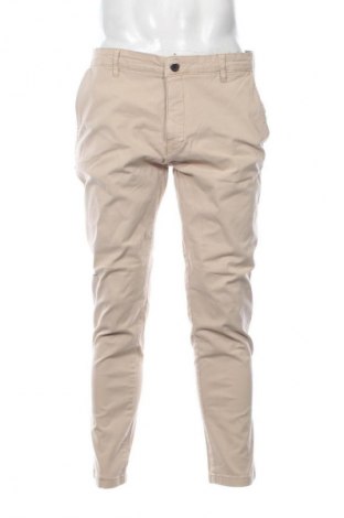 Мъжки панталон Zara, Размер L, Цвят Бежов, Цена 10,99 €