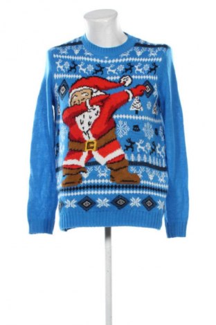 Мъжки пуловер C&A, Размер L, Цвят Син, Цена 7,66 €