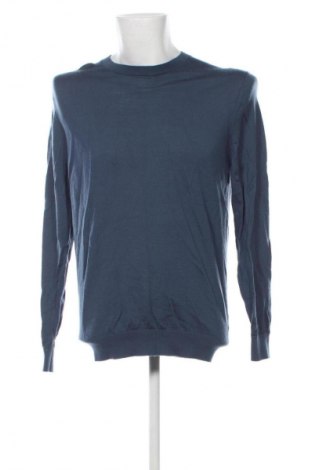 Ανδρικό πουλόβερ Massimo Dutti, Μέγεθος XL, Χρώμα Μπλέ, Τιμή 11,99 €