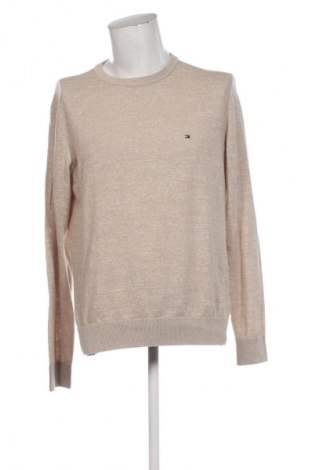 Herrenpullover Tommy Hilfiger, Größe XL, Farbe Beige, Preis 55,99 €