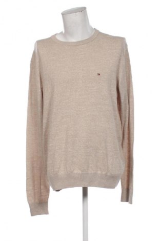 Мъжки пуловер Tommy Hilfiger, Размер 3XL, Цвят Бежов, Цена 42,43 €
