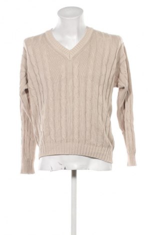Herrenpullover United Colors Of Benetton, Größe L, Farbe Beige, Preis € 17,99