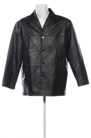 Мъжко кожено яке Unbranded, Размер XL, Цвят Черен, Цена 12,38 €