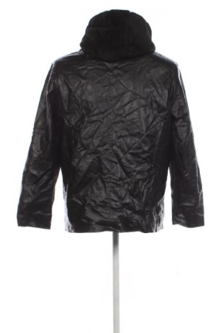 Мъжко кожено яке Unbranded, Размер XXL, Цвят Черен, Цена 19,94 €