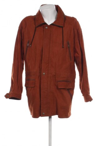 Pánská kožená bunda  Unbranded, Velikost XL, Barva Oranžová, Cena  595,00 Kč