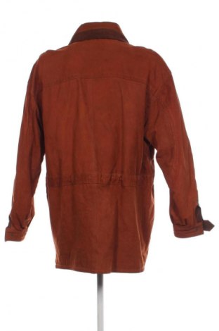 Pánská kožená bunda  Unbranded, Velikost XL, Barva Oranžová, Cena  595,00 Kč