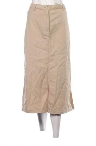 Fustă Tommy Hilfiger, Mărime L, Culoare Bej, Preț 227,99 Lei