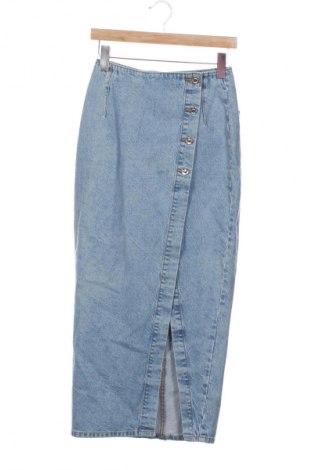 Fustă Zara, Mărime XS, Culoare Albastru, Preț 52,99 Lei