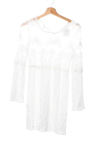 Sukienka Bershka, Rozmiar S, Kolor Biały, Cena 19,99 zł