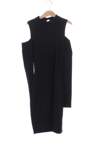 Kleid H&M Divided, Größe XXS, Farbe Schwarz, Preis € 7,99