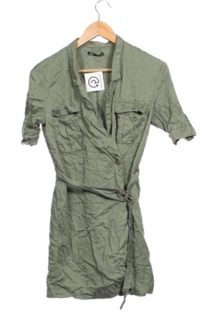 Šaty  Zara, Veľkosť XS, Farba Zelená, Cena  18,95 €