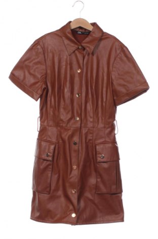 Šaty  Zara, Veľkosť XS, Farba Hnedá, Cena  10,95 €