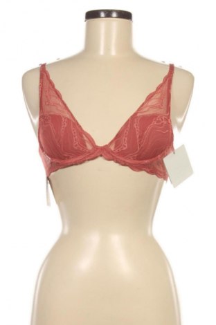 Büstenhalter Calvin Klein, Größe XS, Farbe Rot, Preis 19,99 €