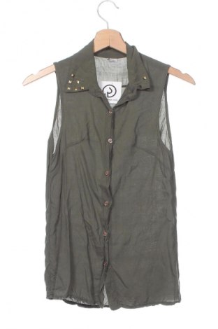 Γυναικείο πουκάμισο Zebra, Μέγεθος XS, Χρώμα Πράσινο, Τιμή 1,99 €