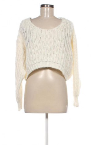 Γυναικείο πουλόβερ Unbranded, Μέγεθος L, Χρώμα Λευκό, Τιμή 14,99 €