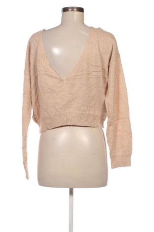 Γυναικείο πουλόβερ NA-KD, Μέγεθος S, Χρώμα  Μπέζ, Τιμή 5,99 €