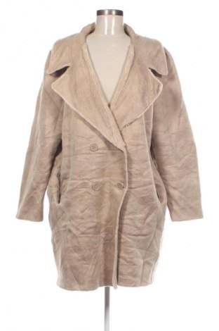 Γυναικείο παλτό Unbranded, Μέγεθος XL, Χρώμα  Μπέζ, Τιμή 23,99 €