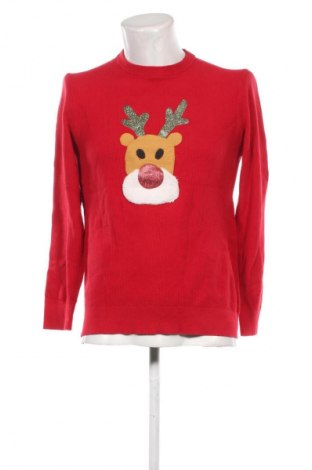 Pánský svetr  H&M, Velikost M, Barva Červená, Cena  29,00 Kč