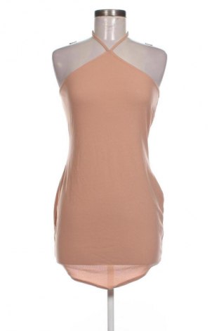 Φόρεμα Boohoo, Μέγεθος L, Χρώμα  Μπέζ, Τιμή 4,99 €