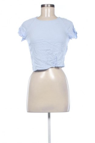 Дамска блуза Bershka, Размер S, Цвят Син, Цена 8,18 €