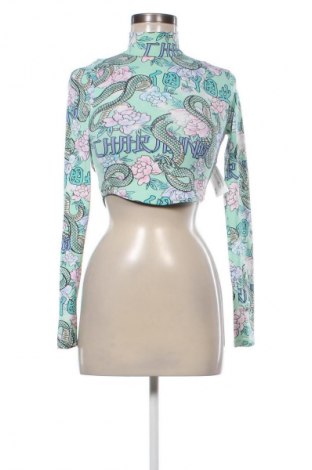 Дамска блуза Bershka, Размер S, Цвят Многоцветен, Цена 4,60 €