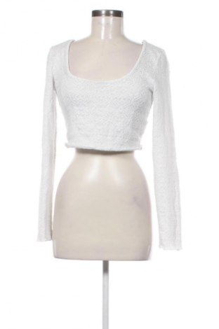Bluzka damska Bershka, Rozmiar L, Kolor Biały, Cena 9,99 zł