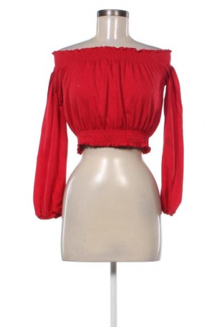 Bluzka damska H&M Divided, Rozmiar S, Kolor Czerwony, Cena 6,99 zł