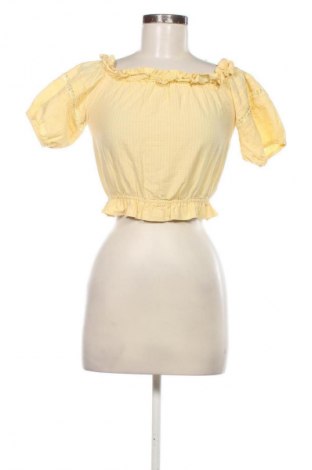 Дамска блуза H&M Divided, Размер XS, Цвят Жълт, Цена 7,66 €