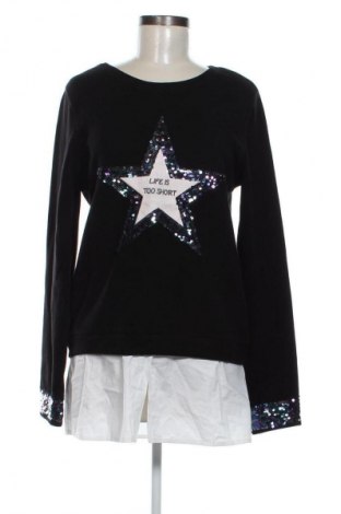 Дамска блуза New Fashion, Размер L, Цвят Черен, Цена 5,56 €