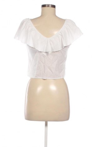 Bluzka damska Pull&Bear, Rozmiar S, Kolor Biały, Cena 37,99 zł