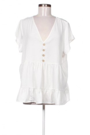 Γυναικεία μπλούζα SHEIN, Μέγεθος XL, Χρώμα Λευκό, Τιμή 8,99 €