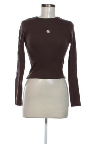 Bluzka damska Sinsay, Rozmiar S, Kolor Brązowy, Cena 26,79 zł