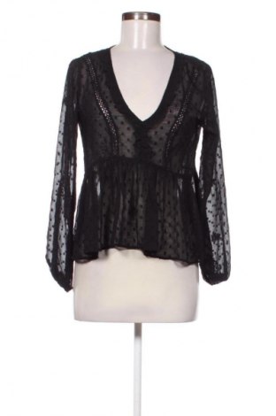 Dámská halenka Stradivarius, Velikost M, Barva Černá, Cena  79,00 Kč