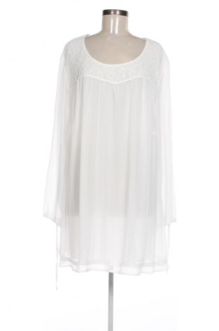 Γυναικεία μπλούζα Ulla Popken, Μέγεθος 3XL, Χρώμα Λευκό, Τιμή 16,99 €