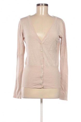 Damski kardigan Bershka, Rozmiar L, Kolor Beżowy, Cena 9,99 zł