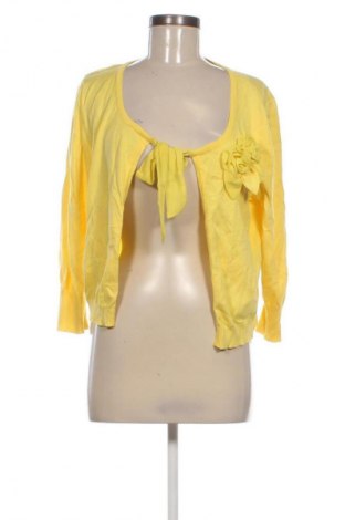 Γυναικεία ζακέτα Monari, Μέγεθος XL, Χρώμα Κίτρινο, Τιμή 12,99 €