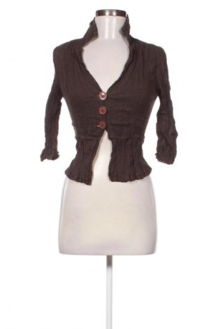 Дамска жилетка Siste's, Размер XS, Цвят Кафяв, Цена 5,62 €