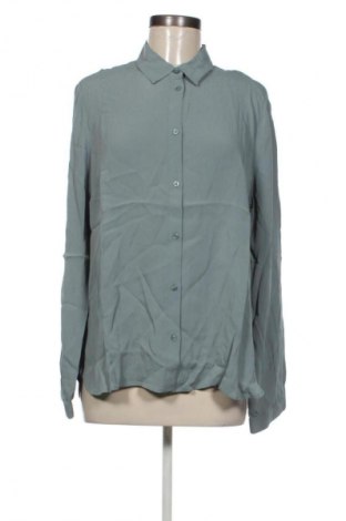 Γυναικείο πουκάμισο S.Oliver, Μέγεθος M, Χρώμα Μπλέ, Τιμή 18,99 €